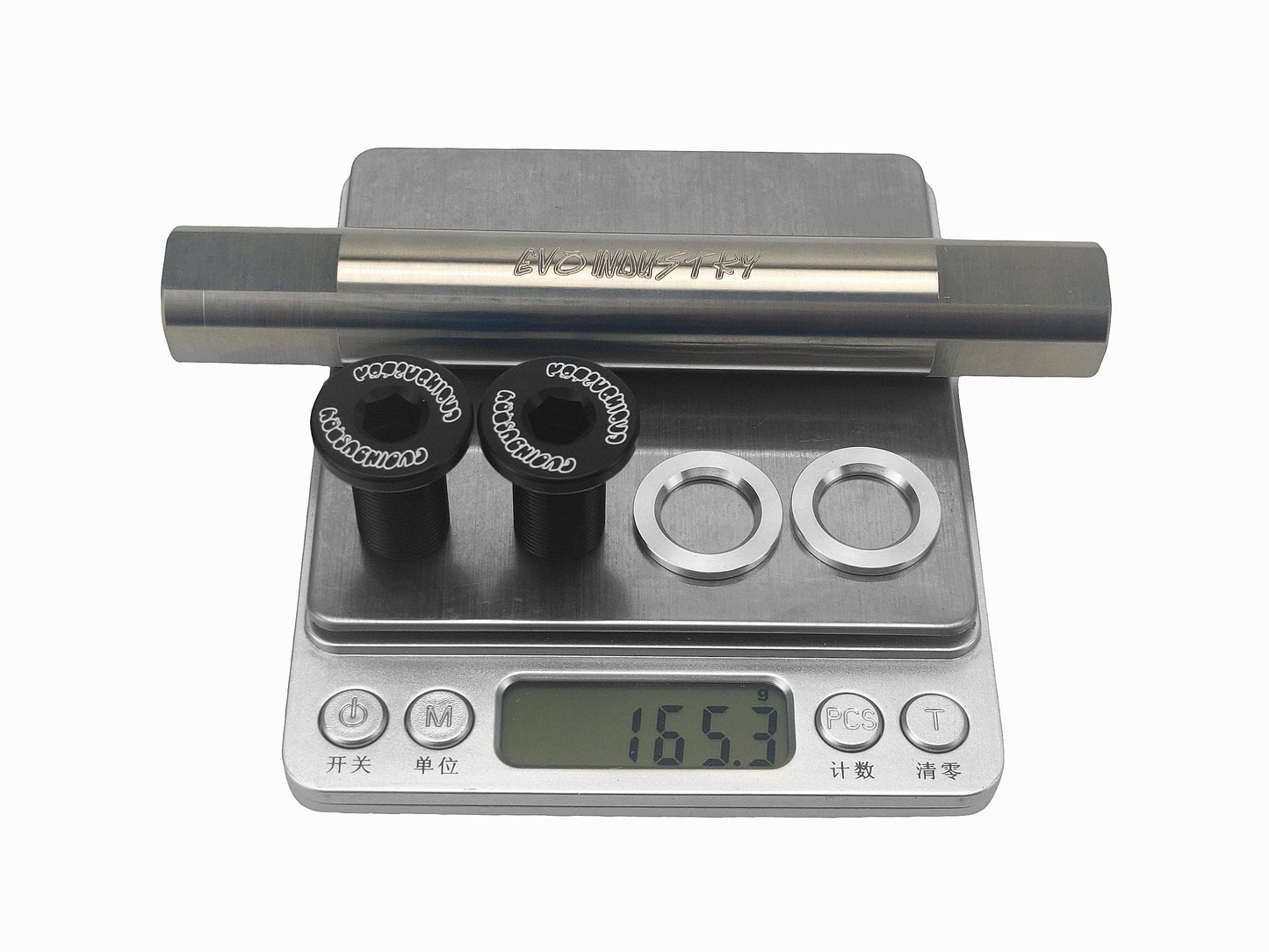 Titanium Crank Spindel