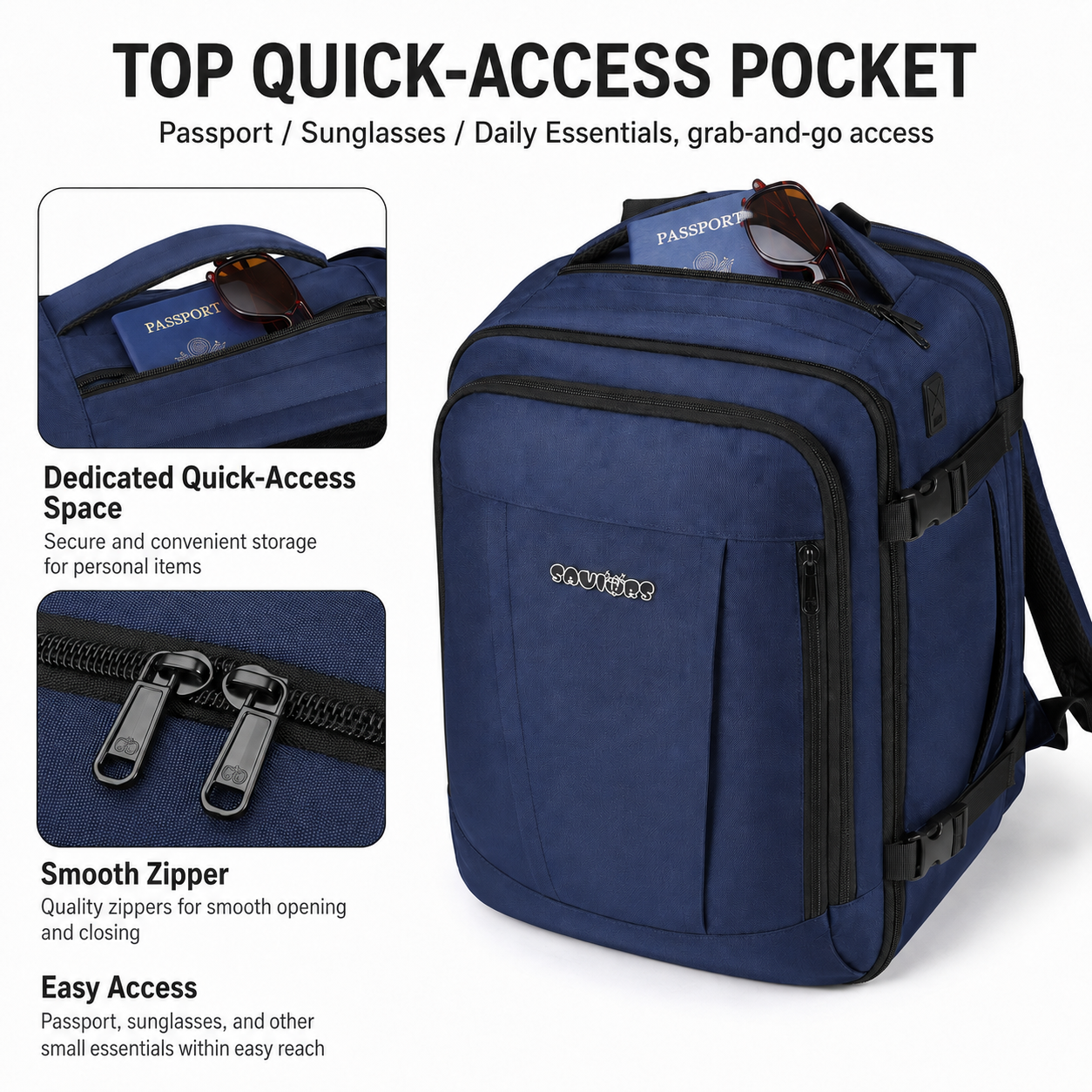 SAVIORS Icon Travel Organizer Backpack
