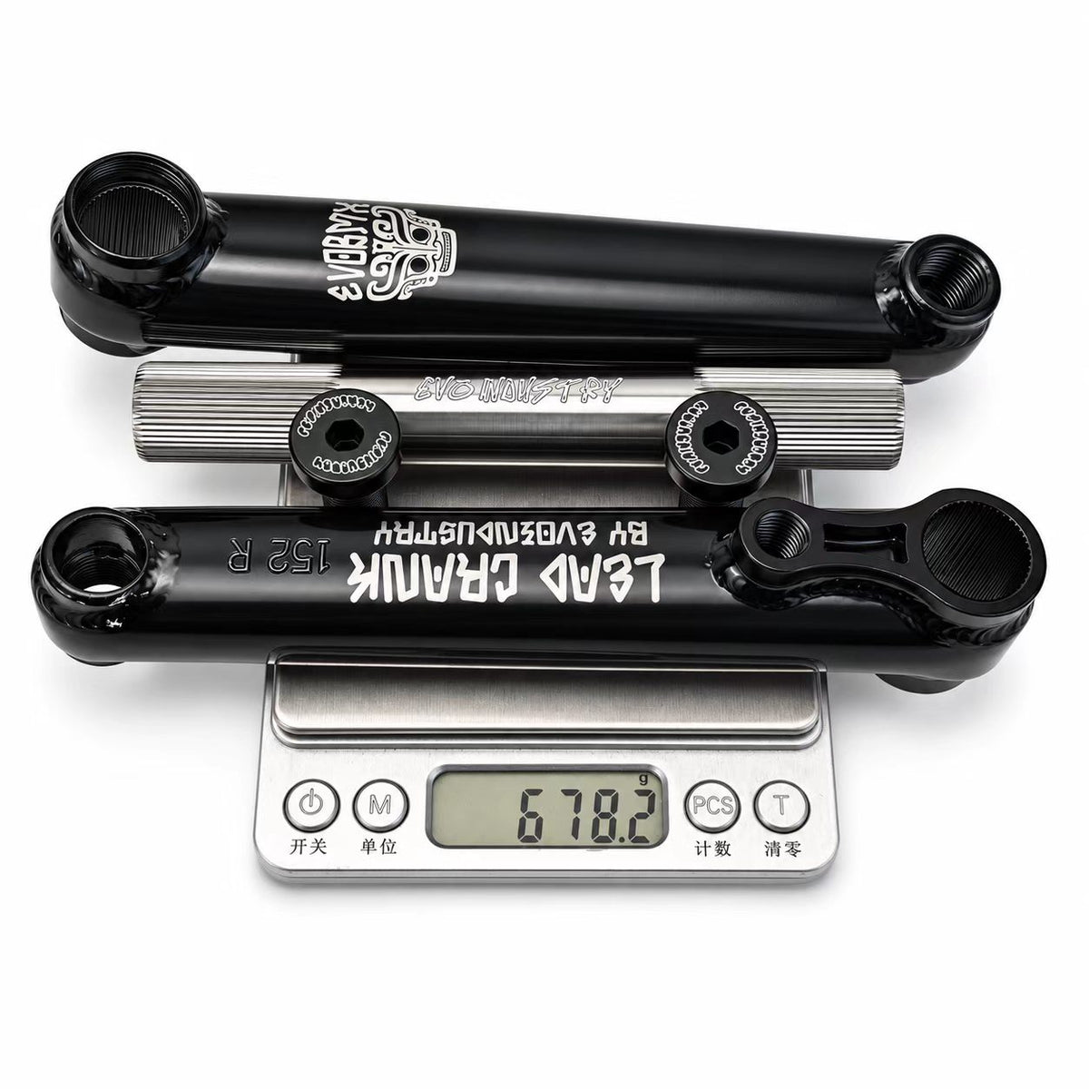 EVO INDUSTRY 'LEAD' Crank w/ Titanium Crank Spindle