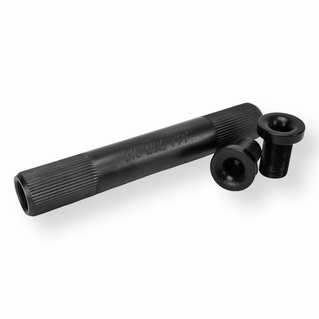 Limited Edition Dark Knight Colorway Titanium Crank Spindle